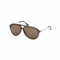 Tom Ford Dark Havana/Shiny Rose Gold Samson Sunglasses