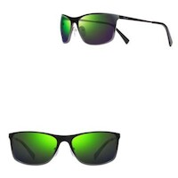 Revo Black Meridian Sport Wrap Sunglasses