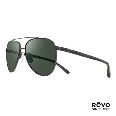 Revo Arthur Sunglasses - Black/Smoky Green